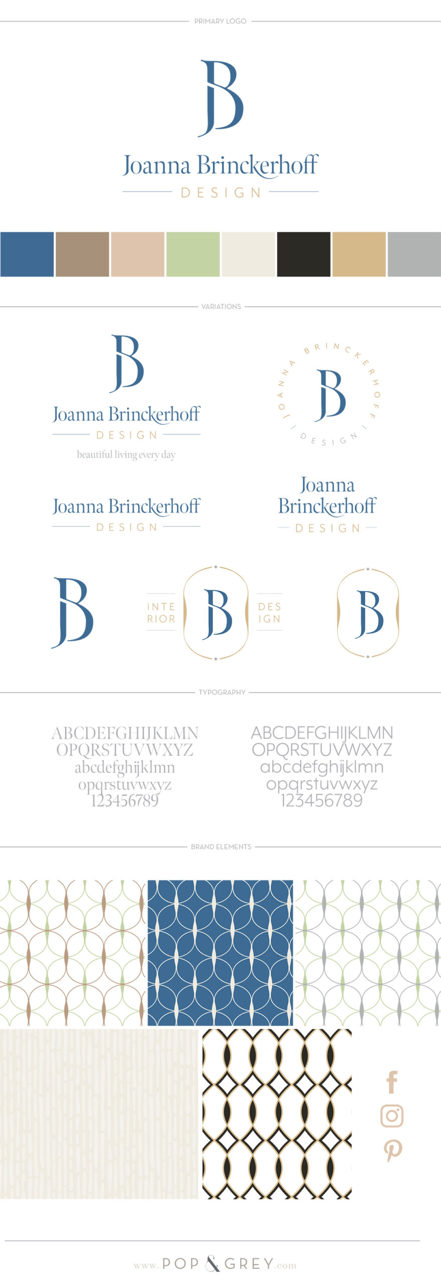 joanna brinckerhoff brand design by pop and grey
