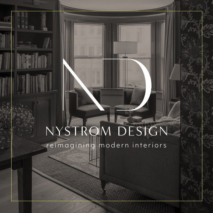 Nystrom Design brand design by Pop & Grey