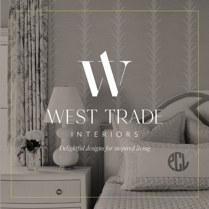 West Trade Interiors Brand Design by Pop & Grey