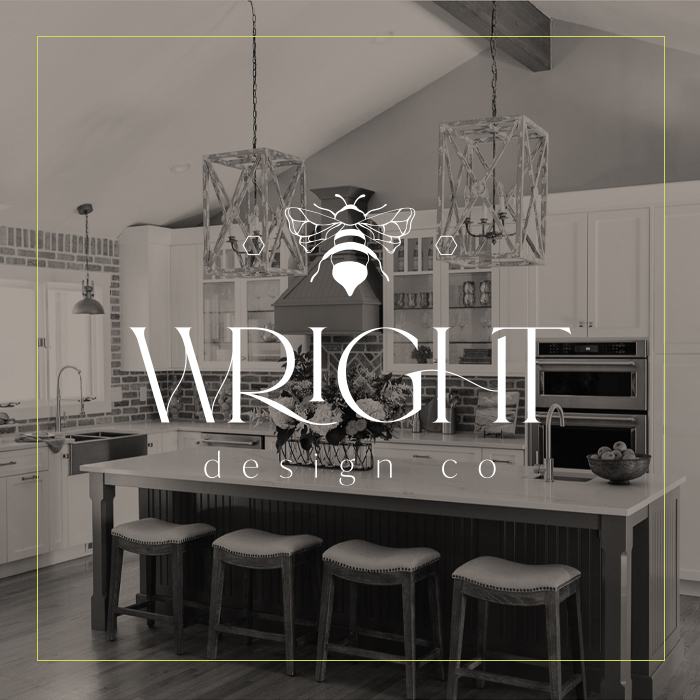 wright design co brand and website design by pop & grey