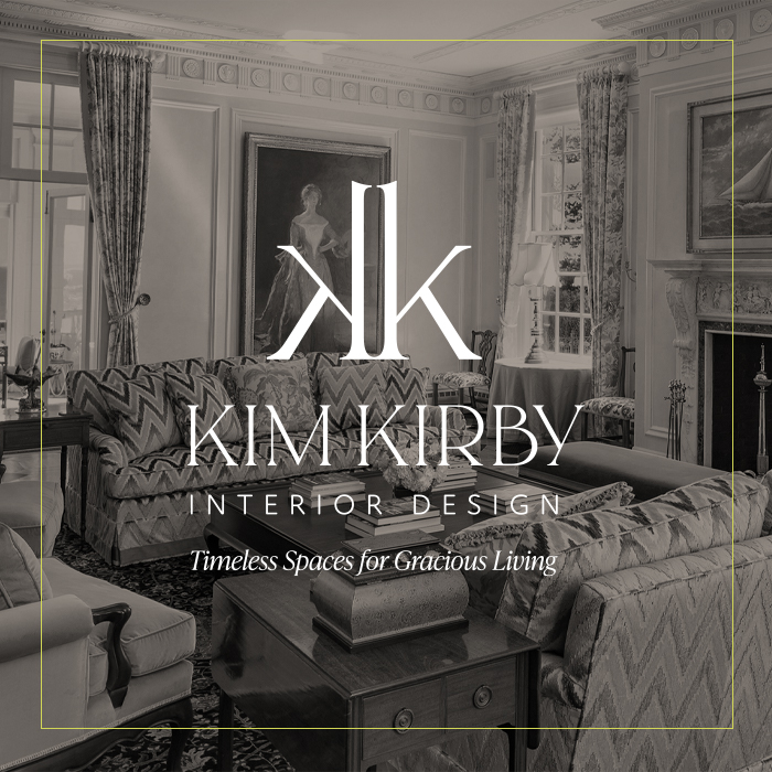 kim kirby interior design brand and website design by pop & grey