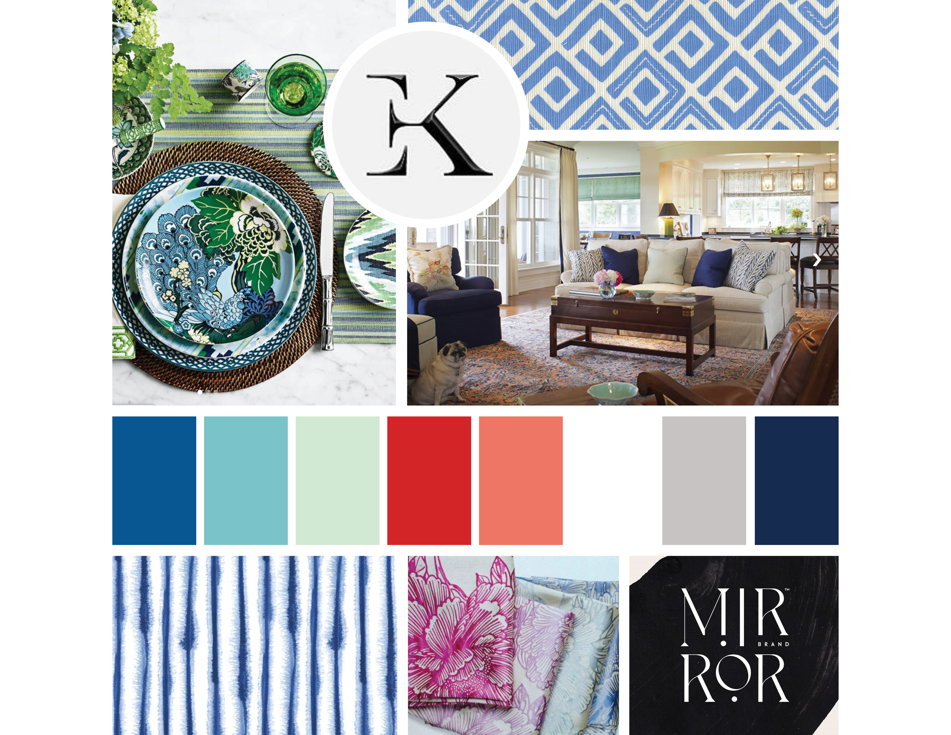 kim kirby interior design brand design mood board