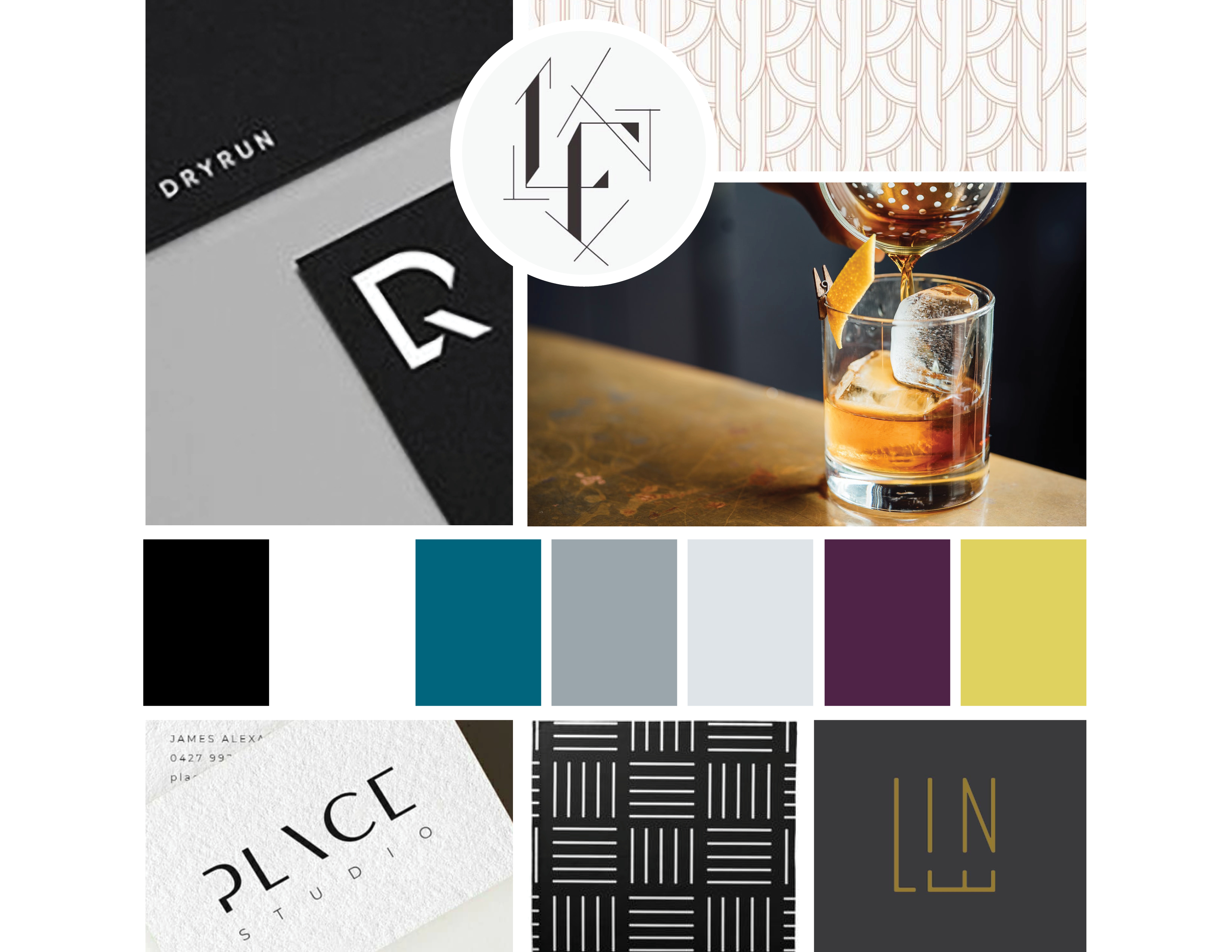 pam jordan cfo brand design mood board