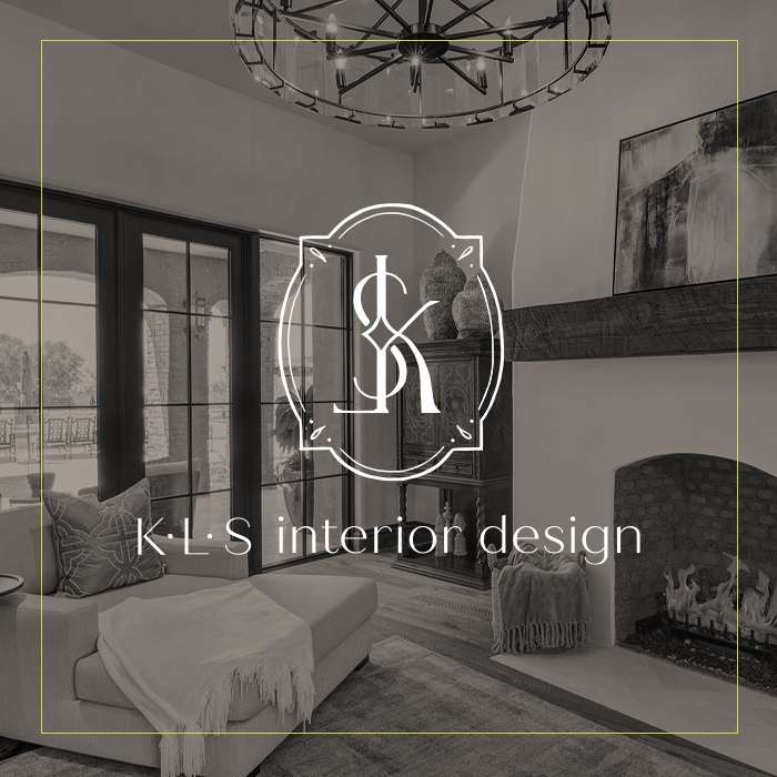kls interior design brand design by pop & grey